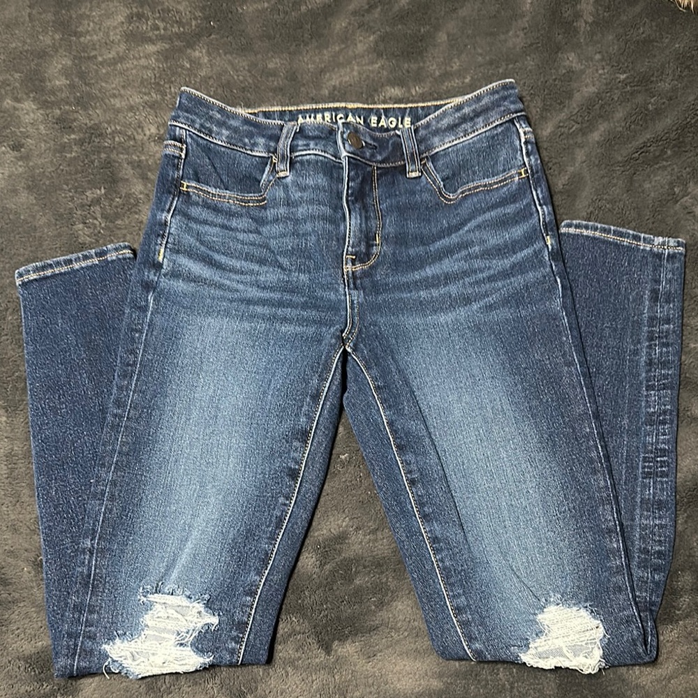 American Eagle Outfitters Women's Blue Jeans